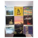 9 Vintage Vinyl Records Various Genres