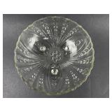 Anchor Hocking Burple 3-Footed Serving Bowl