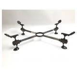 Adjustable Metal Stand With Decorative Feet