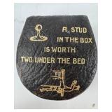 Cufflink Case With Vintage Dice