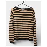 Nine & Company Striped Cotton Sweater