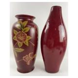 Made In China Vases 16 & 14 Inches