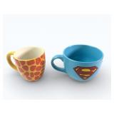 World Market & Superman Mug Lot