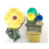 Flower Spoon Rest & Measuring Spoon Holder