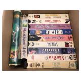 11 VHS Movies Including Fox & Unicorn