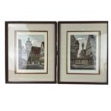 Framed Rothenburg Prints