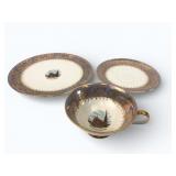 Eigl Porcelain Cup & Plates Set