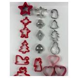 Metal & Plastic Cookie Cutters Assortment