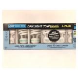 Feit Electric 6-Pack Daylight 75W CFL Bulbs