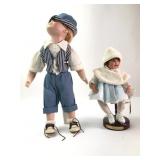 Classic Miniatures Artist Dolls Alexis & Boy