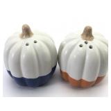 Ceramic Pumpkin Salt & Pepper Shakers
