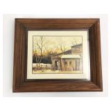 Robert May Framed Barn Art Print