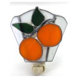Stained Glass Night Light With Oranges