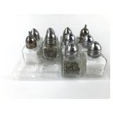 10 Taiwan Glass Salt & Pepper Shakers