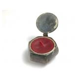 Silver Plate Tea Light Candle Box