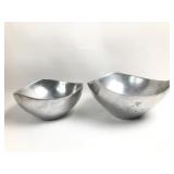 Nambe Alloy Bowls Set Of 2