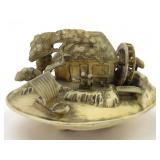 Vintage Japanese Celluloid Diorama