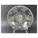 Fostoria Heather Pattern Etched Large Bowl