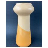 Ceramic Flower Vase Tapered Hourglass