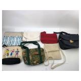 7 Assorted Handbags & Purses