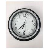 Westclox 9ï¿½ï¿½ Diameter Black Wall Clock
