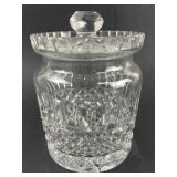 Waterford Lismore Crystal Biscuit Barrel