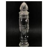 Vtg Tiffin Glass Marly Apothecary Jar 10 With Lid