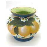 Hand Painted Pottery Vase 4.5 Inches Tall