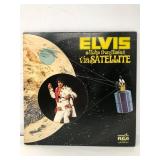Elvis Presley Aloha From Hawaii LP Record Quadradi
