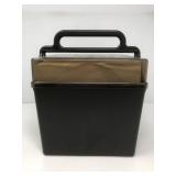 Record Storage Box W/Assorted 45 RPM Records