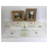 2 Thomas Kinkade Library Print Collection