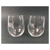Riedel Crystal Stemless Wine Glasses