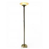 Brass Torchiere Floor Lamp 72 Inches Tall