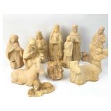 Handcrafted Nativity Set From Mexico