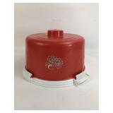 1960ï¿½s Lock-Lift Cake Cover/Carrier
