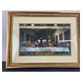 Framed ï¿½The Last Supperï¿½ Print 16ï¿½21ï¿½ï¿½
