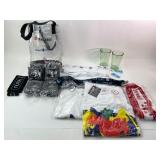 Bacardi Branded Items Lot W/ Apparel & Accessories