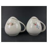 Ceramic Floral Salt & Pepper Shakers
