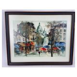 15ï¿½12ï¿½ï¿½ Signed Paris Print By L.K. Walles