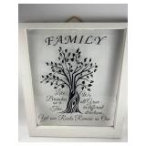 Vinyl Wording On Single Pane Vintage Window