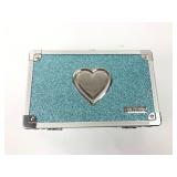 Blue Glitter Cosmetic Storage Case