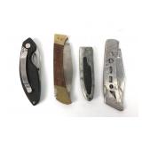4 Folding Pocket Knives