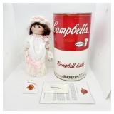 Campbells Soup Doll ï¿½ Southern Bell Doll In Packag