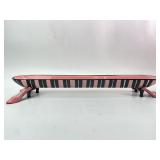 Bella Casa Long Cracker Dish W/ Shoe Feet