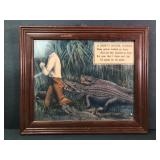 Folk Art Print ï¿½A Darkyï¿½s Prayer, Floridaï¿½