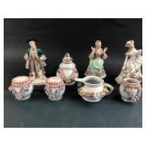 Porcelain Figural & Floral Decor