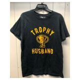 Crazy Dog Trophy Husband Shirt Size L