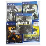 Call Of Duty & PS4 Game Lot