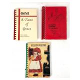 3 Spiral-Bound Community Cookbooks