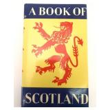 A Book Of Scotland Hardcover With Dust Jacket